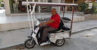 Japonlardan Gördü Bin Liraya Güneş Panelli Bisiklet İcat Etti