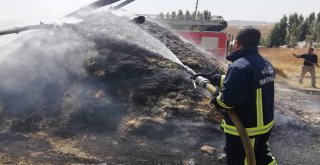 Özalp İlçesinde Bin Bağ Ot Ve 8 Ton Saman Yandı