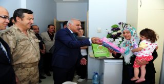 Vali Zorluoğlundan Yaralılara Ziyaret