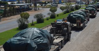 Yayladağı Sınır Kapısına Askeri Araç Sevkiyatı