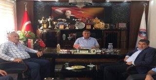 Chp Yönetiminden Esnaf Odaları Birliğine Ziyaret