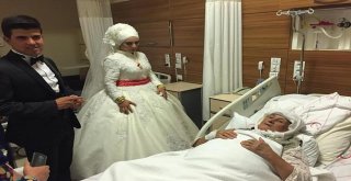Gelin Ve Damatlıkla Önce Hastaneye, Sonra Düğün Salonuna Gittiler