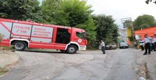 Mahalleyi Korkutan Yangın