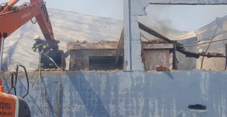 Aydın Nazillide Fabrika Yangını