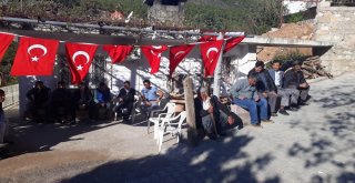 Soğuk Havadan Etkilenen Ve Şehit Olan Askerin Ateşi Mersine Düştü