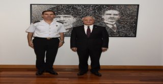 Albay Ağaoğlundan Rektör Gündoğana Veda Ziyareti