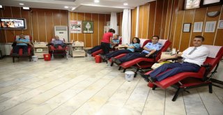 Zabıta Haftasında Kan Bağışında Bulundular