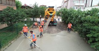 Başiskelede Yol Açma Ve Genişletme Çalışmaları Devam Ediyor