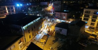 Mendereste Gece “Yol” Mesaisi