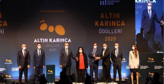 ALTIN KARINCA'DAN İBB' YE İKİ FARKLI ÖDÜL
