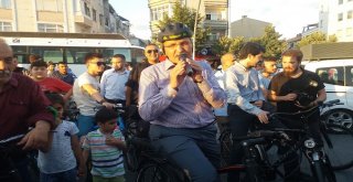 Başkan Murat Aydın, Makam Arabası Yerine Bisiklete Biniyor