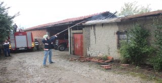 Tavşanlıda Yangın