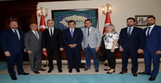 İtso Heyeti, Vali Küçüke İnegöl Ekonomisini Anlattı