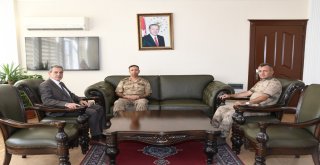 Tuğgeneral Cavlak Vali Kalkancı İle Bir Araya Geldi