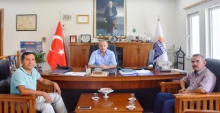 Muhtar Adaylarından Başkan Atabaya Ziyaret