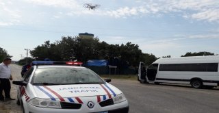 Jandarmadan “Drone” İle Uygulama