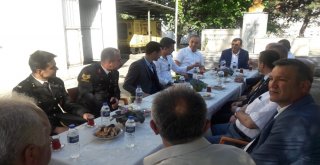 Çaycumada Protokol Bayramlaştı