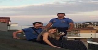 Yavru Kedi 2 Gündür Mahsur Kaldığı Yerden Kurtarıldı