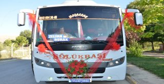 Otobüs Gelin Arabası Oldu