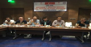 Adıyaman 1.amatör Küme Grupları Belli Oldu