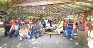 Nevşehir Belediye Başkanı Seçen Refüj Çalışmasını Yerinde İnceledi