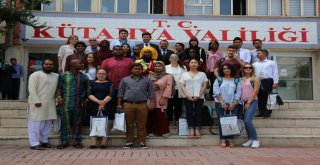 Yaz Okulu İçin Kütahyaya Geldiler