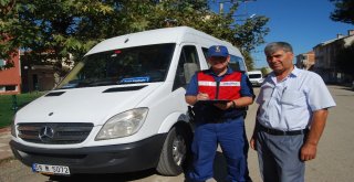 Malkarada Okul Servislerine Sıkı Denetim