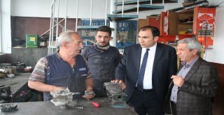 Başkan Berge: “Sanayide Çark Dönsün Diye Çabalıyoruz”