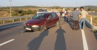 Tavşanlıda Trafik Kazası: 2 Yaralı