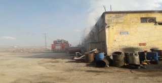 Kahramanmaraşta Pamuk Deposunda Yangın