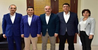 Akdeniz Belediyeler Birliği(Akbb) Heyeti Denizlide