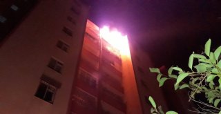 Kahramanmaraşta Gece Yarısı Korkutan Yangın