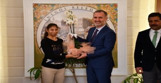 Engelli Öğrencilerden Tabana Teşekkür Ziyareti