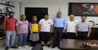 Sağlık Müdürü Öz, 112 Çalışanlarını Tebrik Etti