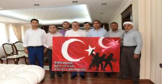 Sasonlu Şehit Yakınları Ve Gaziler Vali Denizi Ziyaret Etti