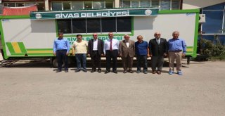 Sivas Belediyesine Hediye Taziye Aracı