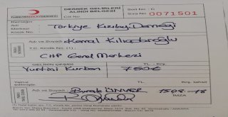 Kılıçdaroğlu, Kurban Vekaletini Türk Kızılayına Verdi