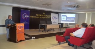 Tekirdağda Afaddan Koordinasyon Ve İşbirliği Toplantısı