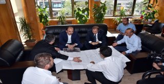 Başkan Altay, Esnaf Odalarının Başkanlarını Ziyaret Etti
