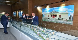 Edebali Meslektaşı Yılmazı Ağırladı