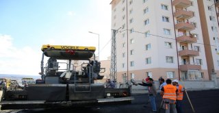 Vefa Konutlarında Asfalt Çalışması Başladı