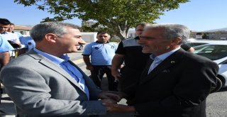 Çınar, Fethi Sekinin Babasını Ağırladı