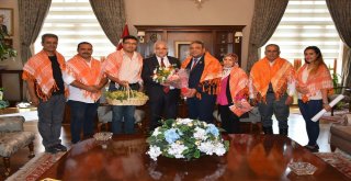 Yörük Türkmen Derneğinden Vali Güvençere Davet