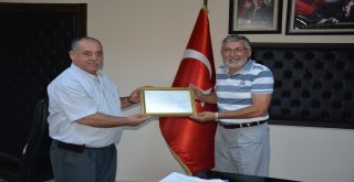 Türk Hava Kurumundan Bozkurta Teşekkür Belgesi