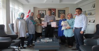 Göl Flanöz Kadın Girişimi Kooperatifinden Teşekkür Ziyareti