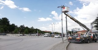 Çorumda Akıllı Kavşak Kameralarını Yeniliyor