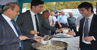 Oğuzelinde Ahilik Pilavı Dağıtıldı