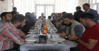 Başkale Spor Kulübünden Kaynaşma Yemeği