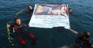 Engelli Dalış Rekortmeninden Anlamlı Dalış