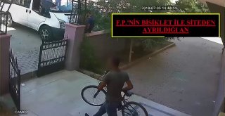 Bisiklet Hırsızını Güvenlik Kamerası Ele Verdi